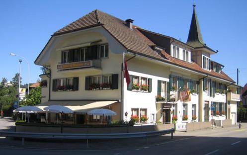 Hotel Restaurant Moleson Flamatt 外观 照片
